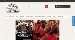 Desktop Screenshot of boutique.laterit.fr
